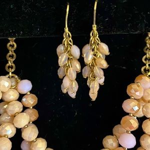 Pink beaded jewelry